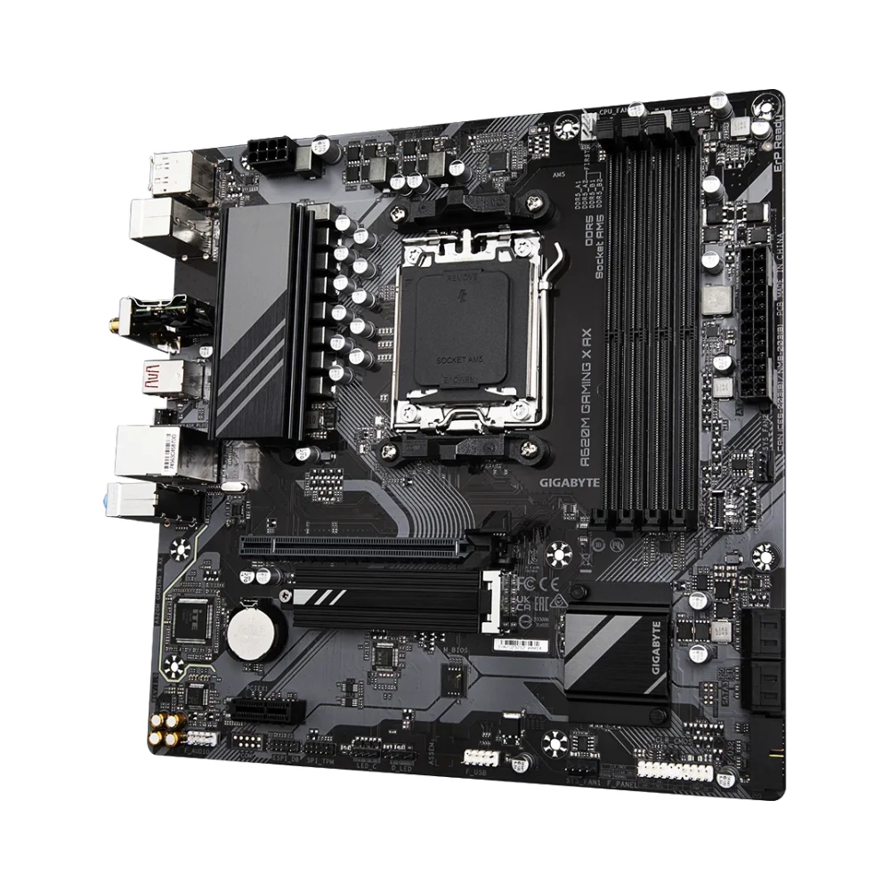 gigabyte a620m gaming x ax amd socket am5 amd ryzen 5 2nd generation amd ryzen 5 3rd generation amd ryzen 5 amd ryzen 5 5th gen socket am5 ddr5 sdram 192 gb