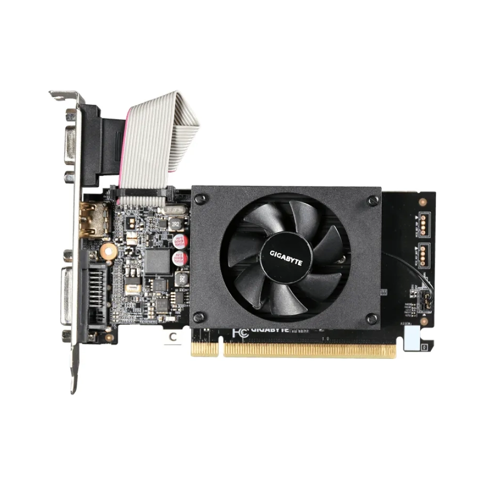 gigabyte gv n710d3 2gl geforce gt 710 2 gb gddr3 64 bit 4096 x 2160 pixels pci express 20