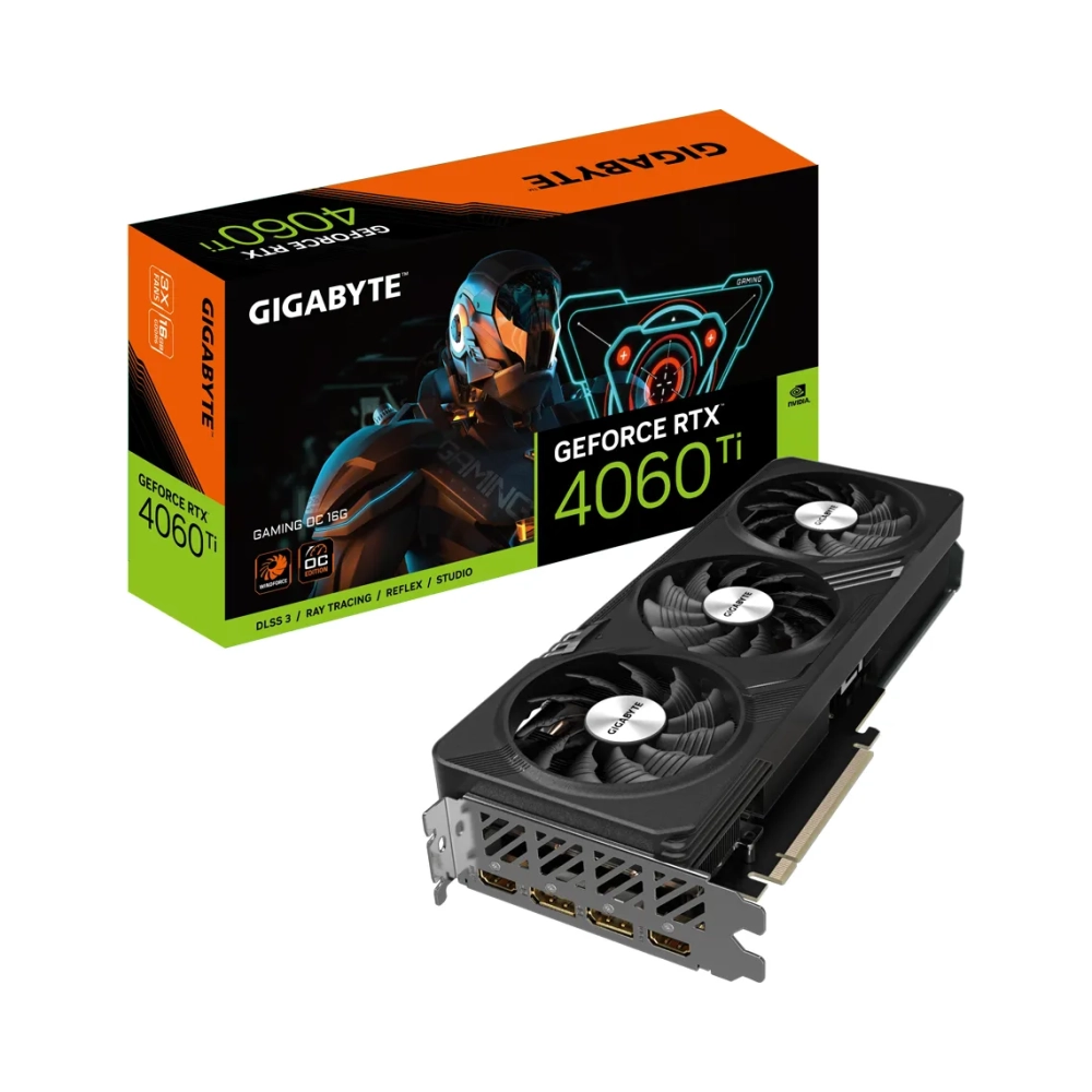 gigabyte gaming geforce rtx 4060 ti oc 16g geforce rtx 4060 ti 16 gb gddr6 128 bit 7680 x 4320 pixels pci express 40