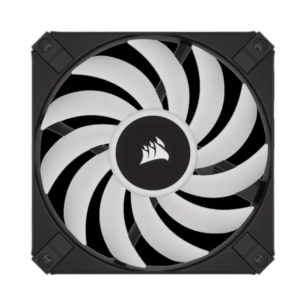 corsair icue af120 rgb slim 120mm pwm fluid dynamic bearing fan black