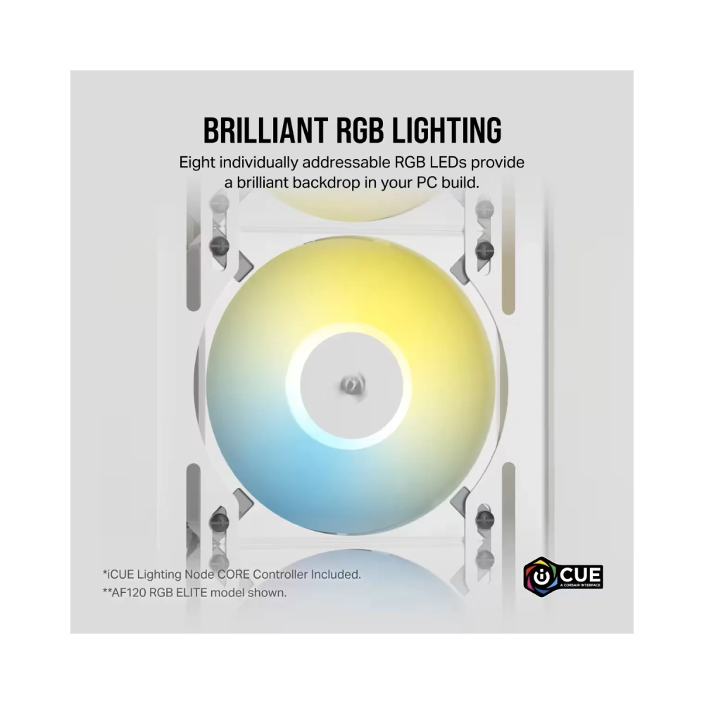 corsair af120 rgb slim fan 12 cm 600 rpm 2000 rpm 275 db 563 cfm