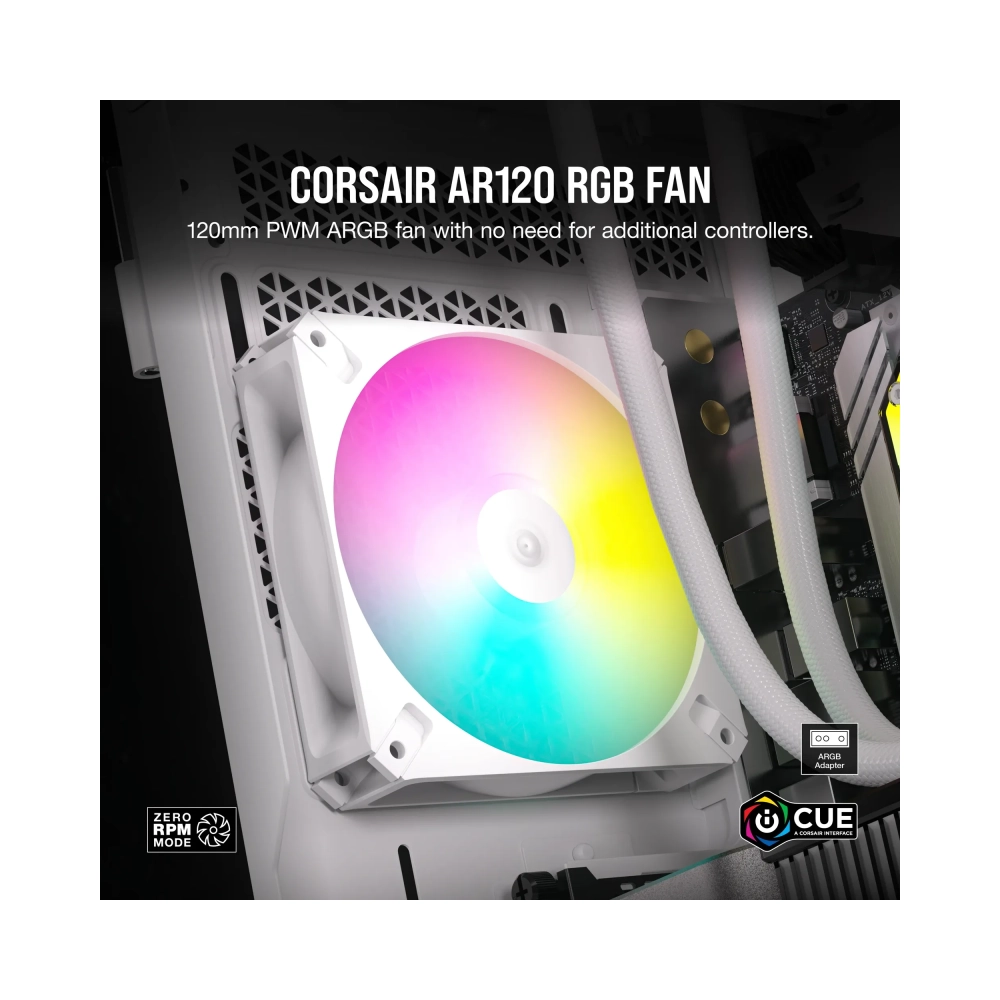 corsair icue ar120 fan 12 cm 400 rpm 1850 rpm 273 db 59 cfm