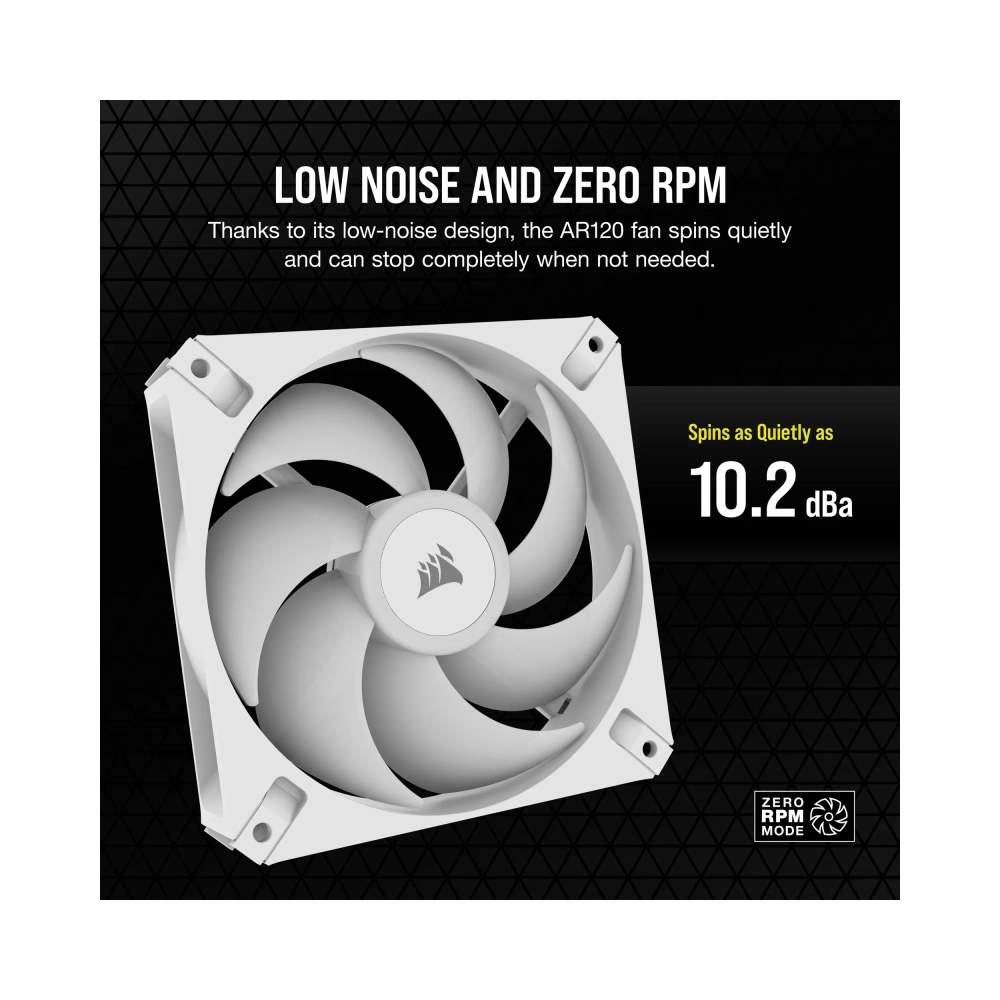 corsair icue ar120 fan 12 cm 400 rpm 1850 rpm 273 db 59 cfm