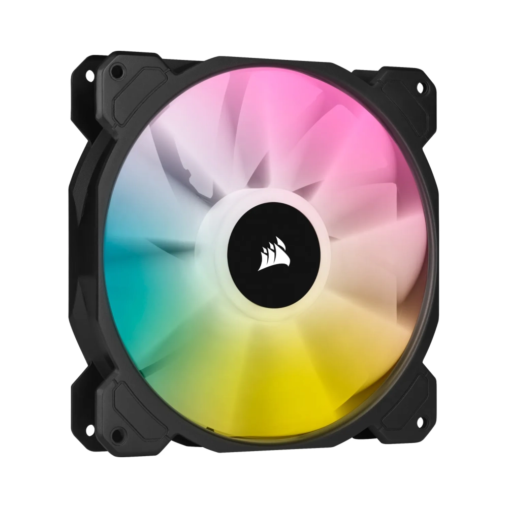 corsair sp140 rgb elite fan 14 cm 450 rpm 1200 rpm 18 db 681 cfm