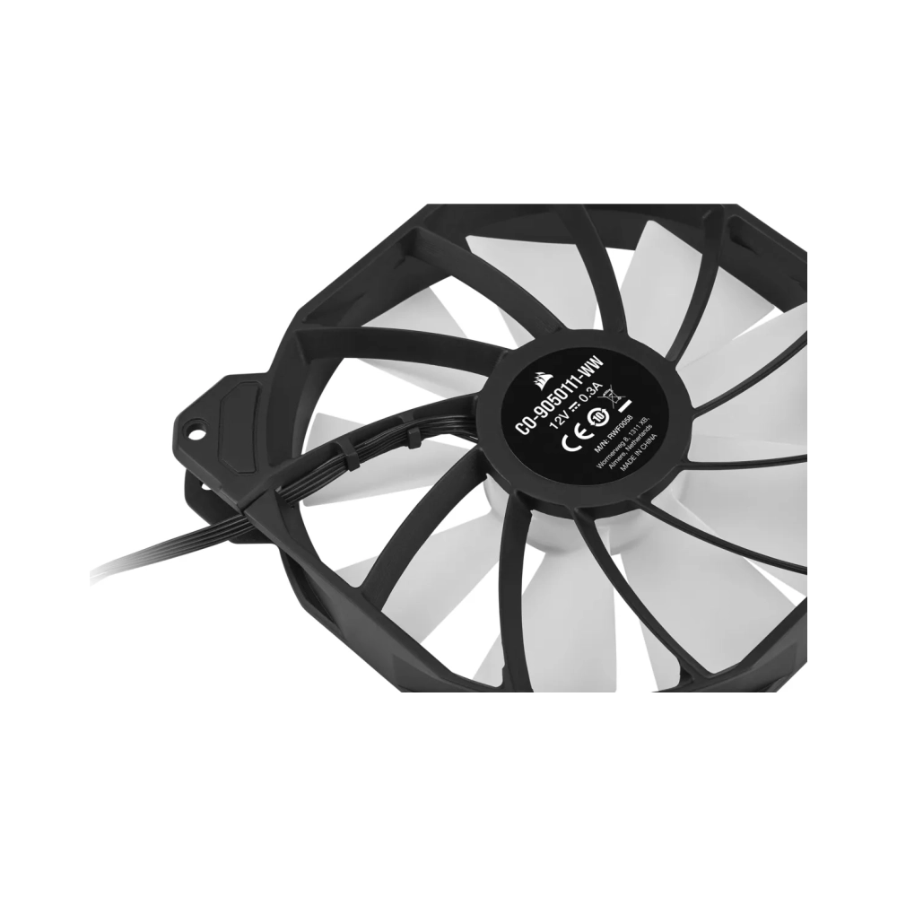 corsair sp140 rgb elite fan 14 cm 450 rpm 1200 rpm 18 db 681 cfm