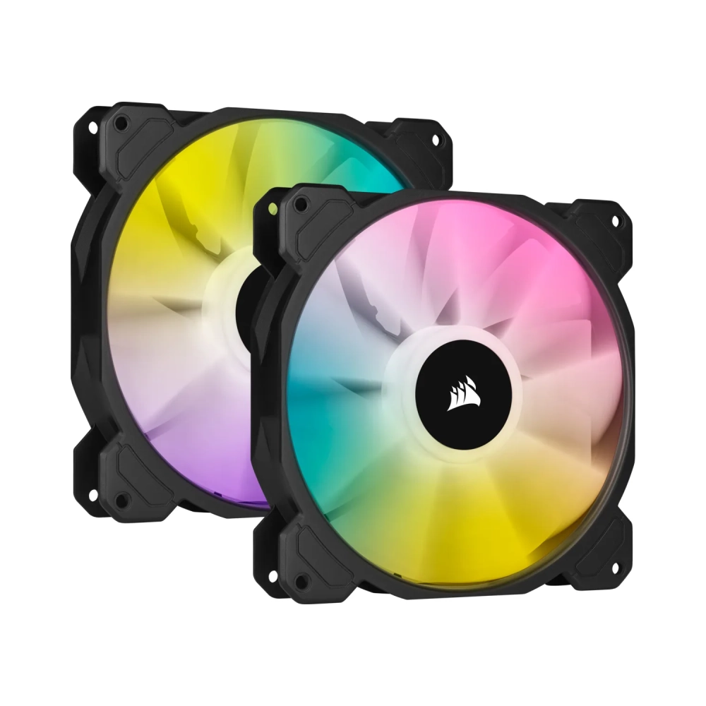 corsair sp140 rgb elite fan 14 cm 450 rpm 1200 rpm 18 db 681 cfm
