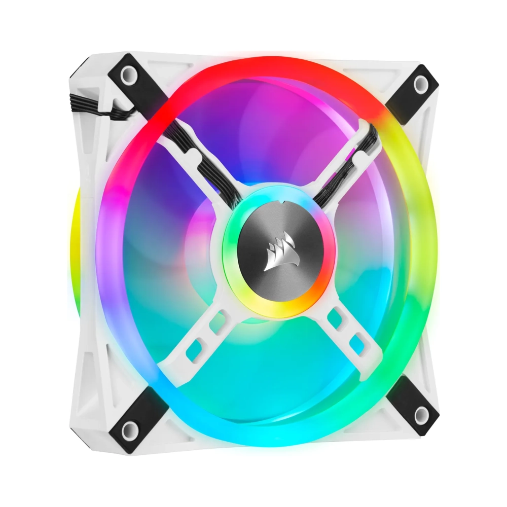 corsair icue ql120 fan 12 cm 525 rpm 1500 rpm 26 db 418 cfm