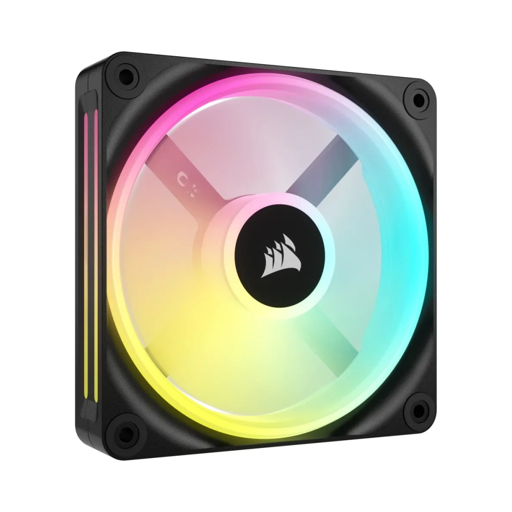 corsair co 9051001 ww fan 12 cm 480 rpm 2400 rpm 631 cfm black white