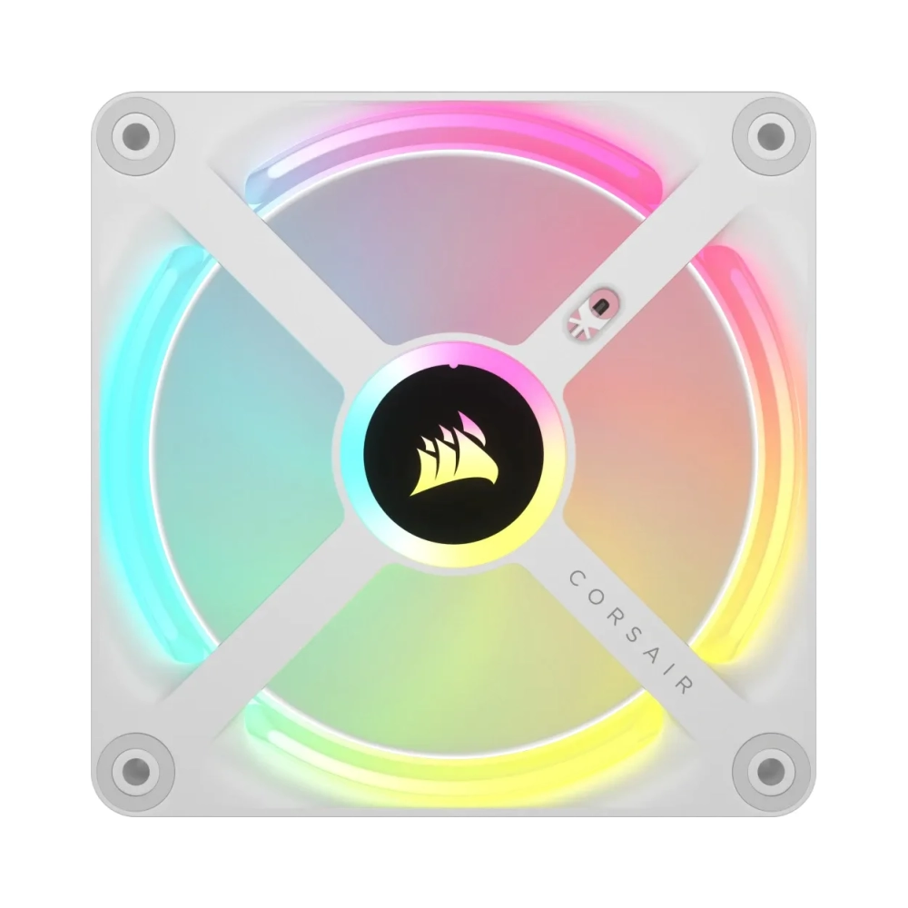 corsair co 9051006 ww fan 12 cm 480 rpm 2400 rpm 631 cfm white