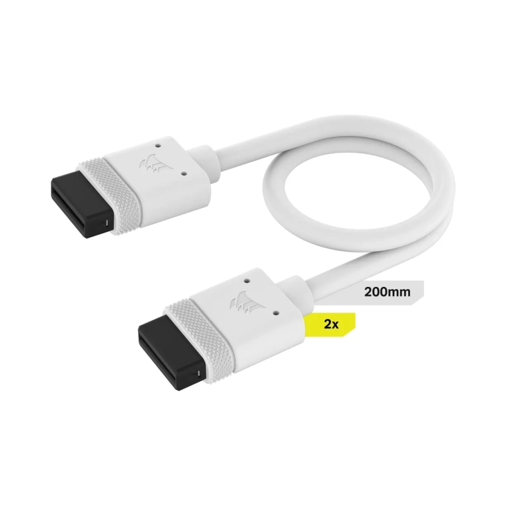corsair cl 9011128 ww 02 m straight straight white 74 g 2 pcs