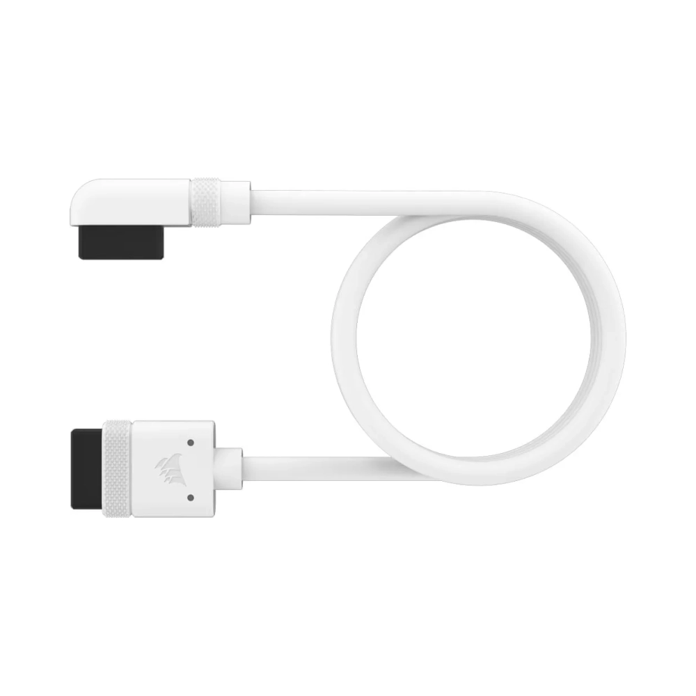 corsair icue link cable 1x 600mm with straightslim 90 con