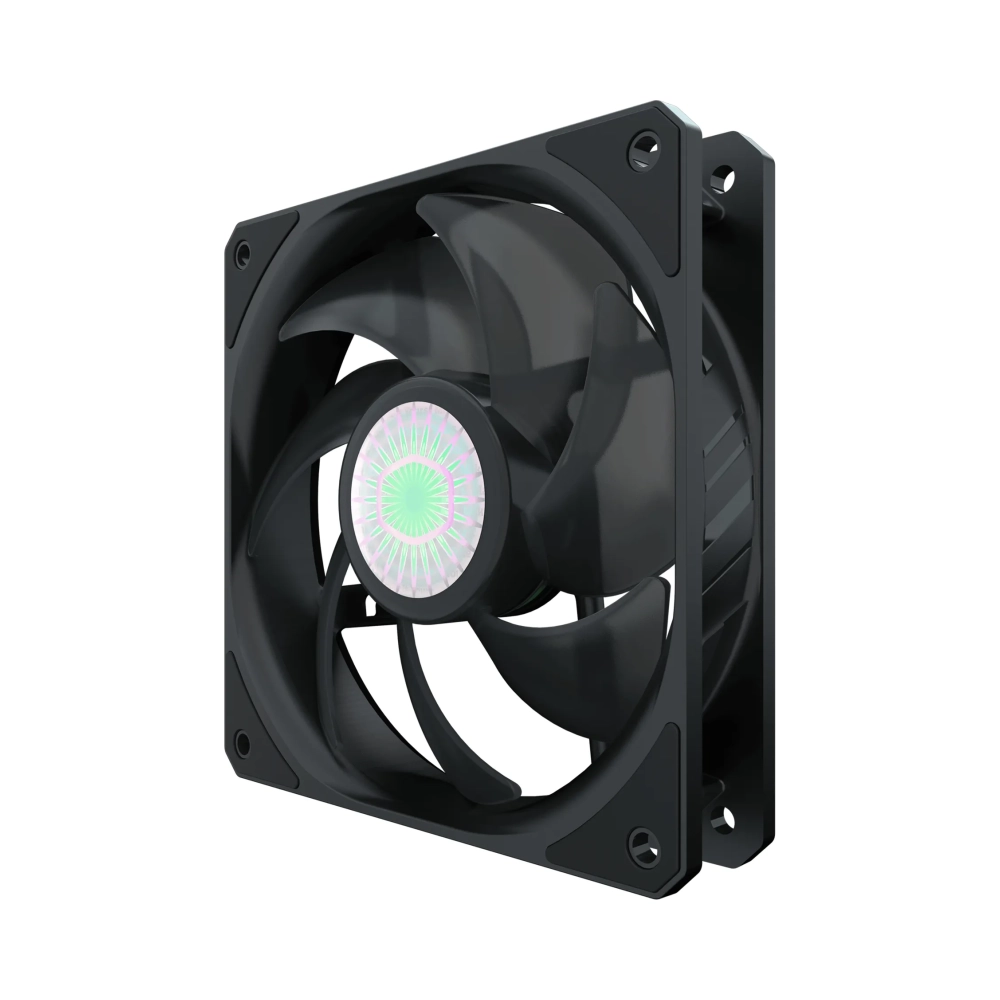 cooler master sickleflow 120 fan 12 cm 650 rpm 1800 rpm 27 db 62 cfm