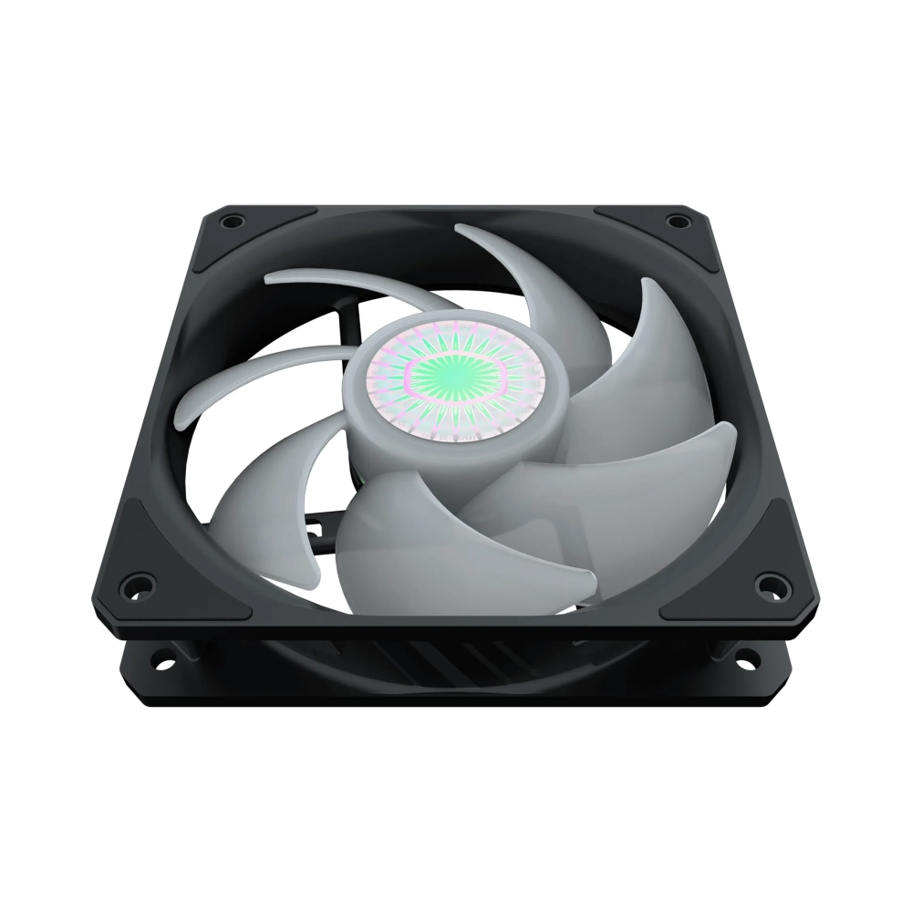 cooler master sickleflow 120 fan 12 cm 650 rpm 1800 rpm 27 db 62 cfm