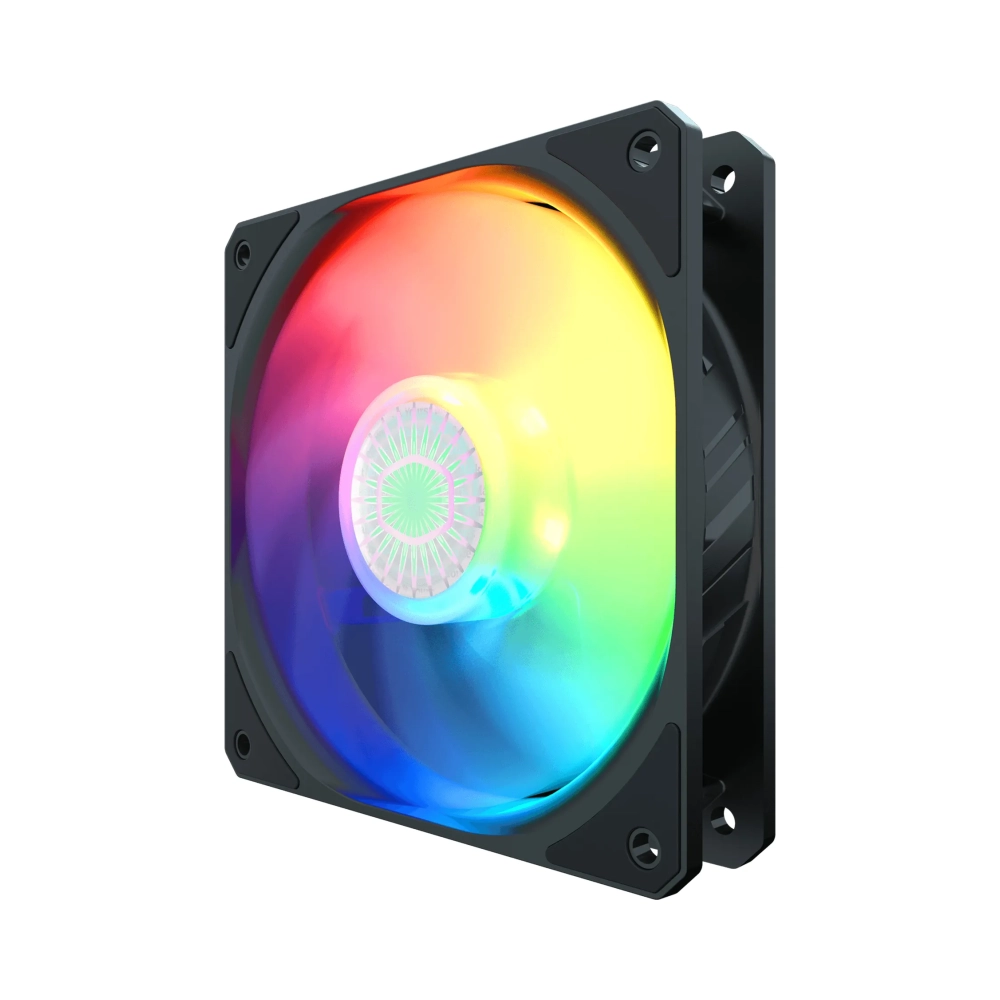 cooler master sickleflow 120 argb fan 12 cm 650 rpm 1800 rpm 27 db 62 cfm