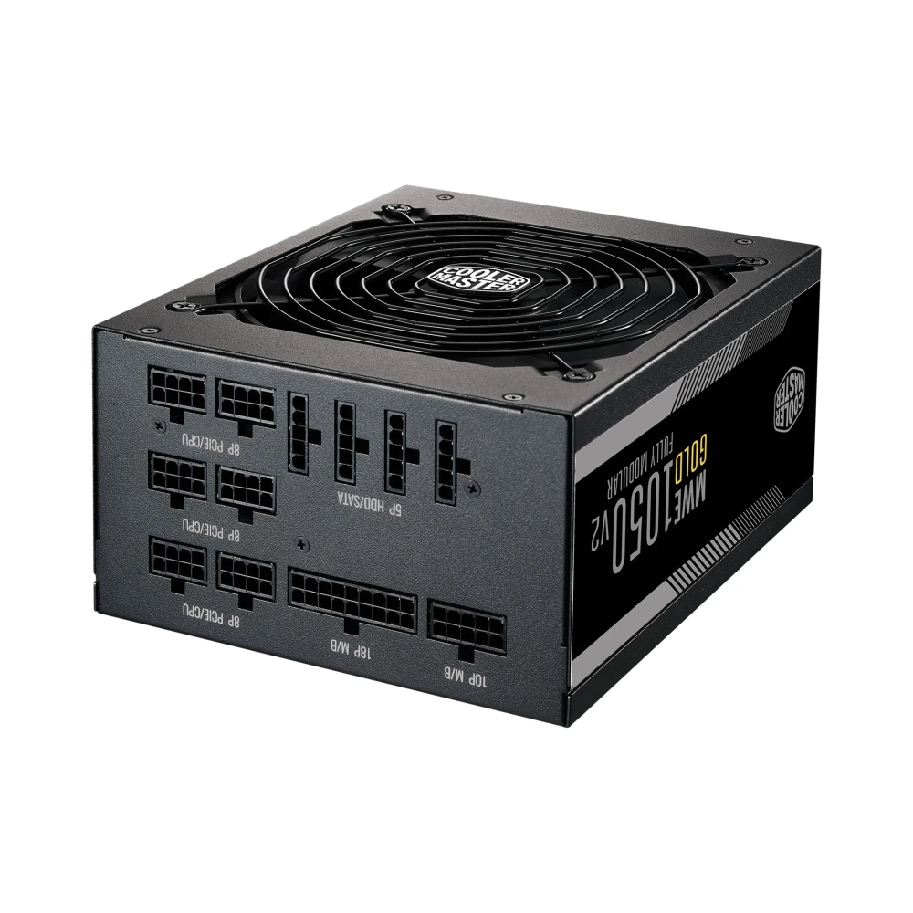 cooler master mwe gold 1050 v2 full modular 1050 w 90 264 v 47 63 hz 6 13 a active 120 w