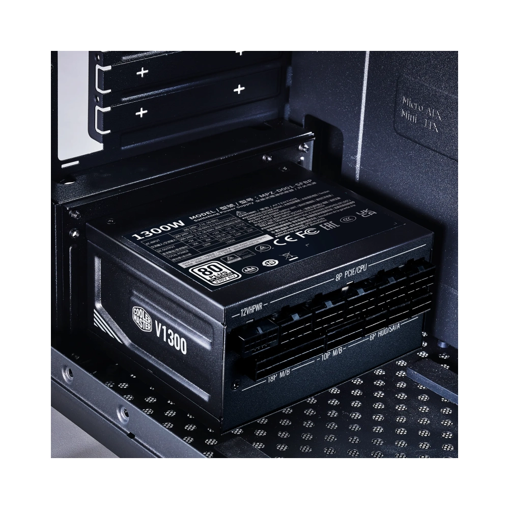 cooler master v sfx platinum 1300 1300 w 200 240 v 50 60 hz 77 a active 120 w