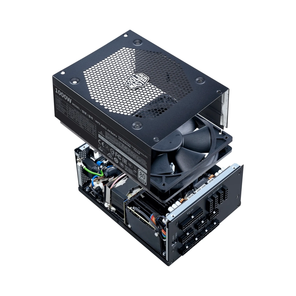 cooler master v1000 platinum 1000 w 100 240 v 5060 hz 7 13 a active 130 w