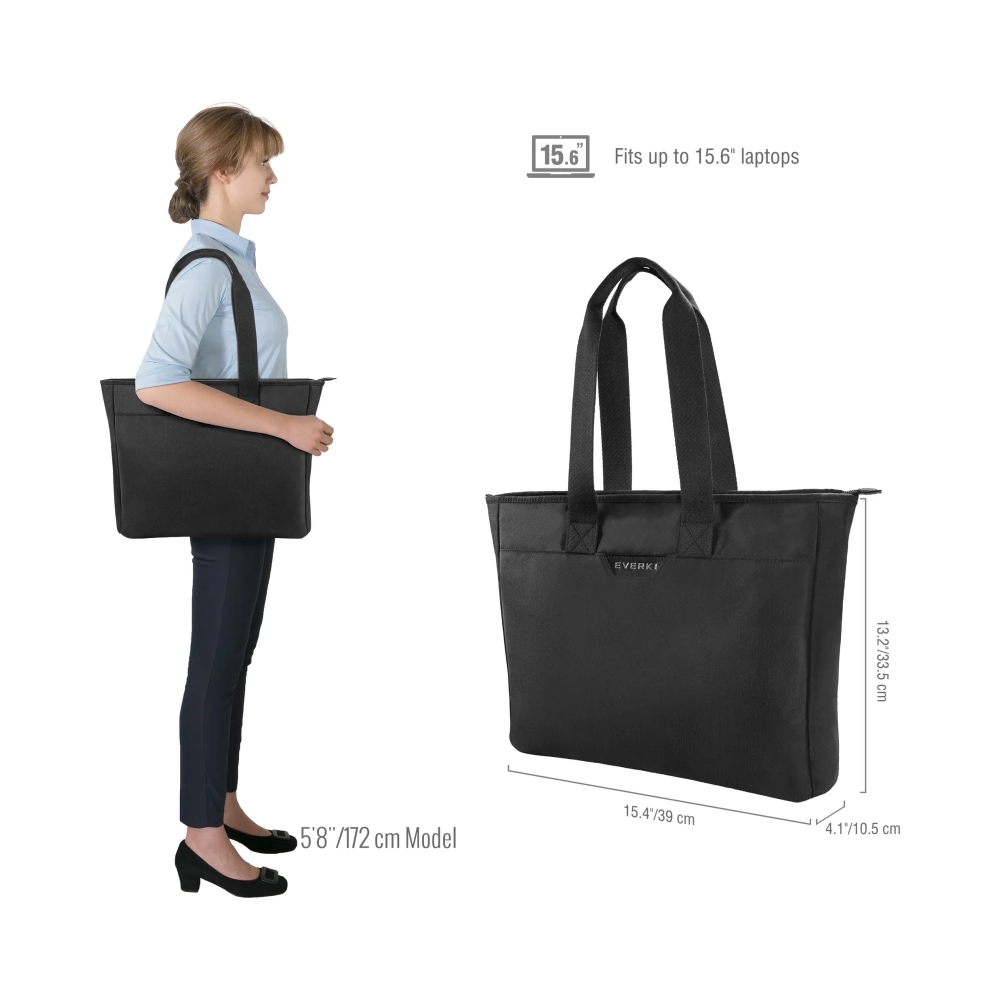 everki ekb418 business 418 156 womens slim laptop tote bag