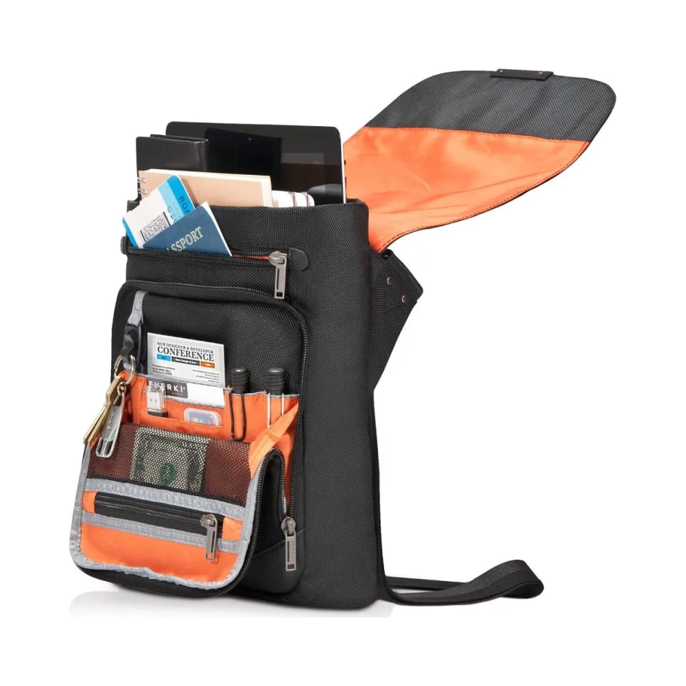 everki venue xl messenger case 33 cm 13 shoulder strap 650 g black