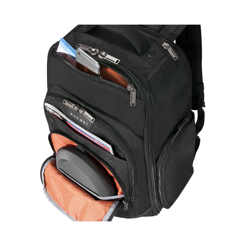 everki atlas 439 cm 173 notebook compartment blackorange