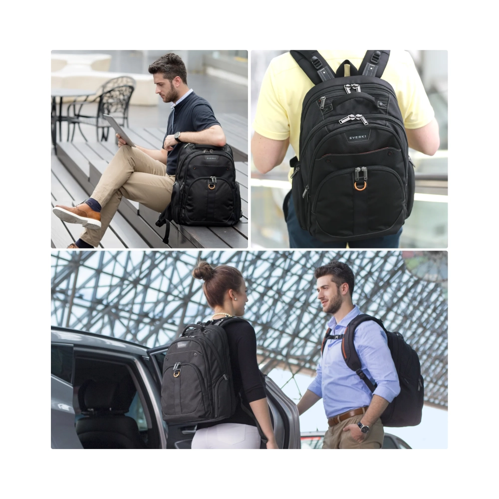 everki atlas 396 cm 156 notebook compartment black