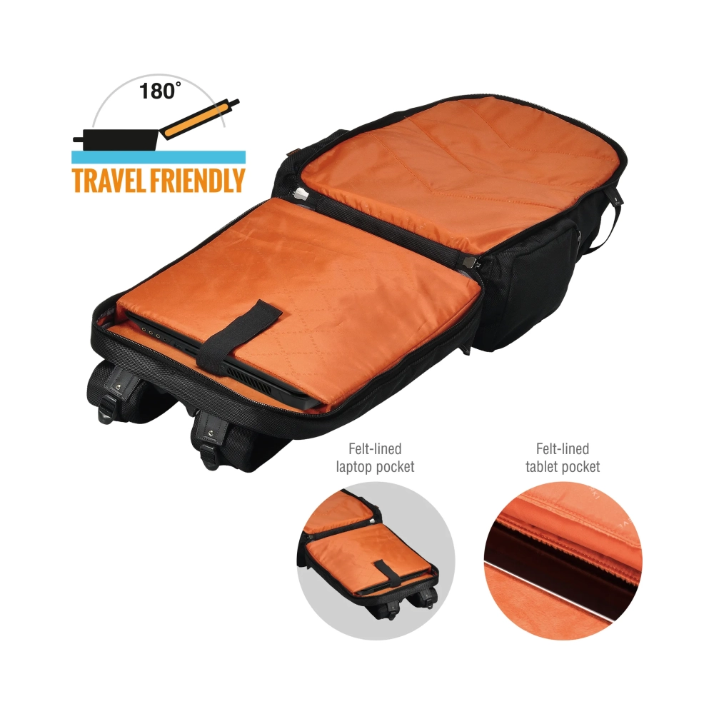 everki titan backpack case 467 cm 184 201 kg black