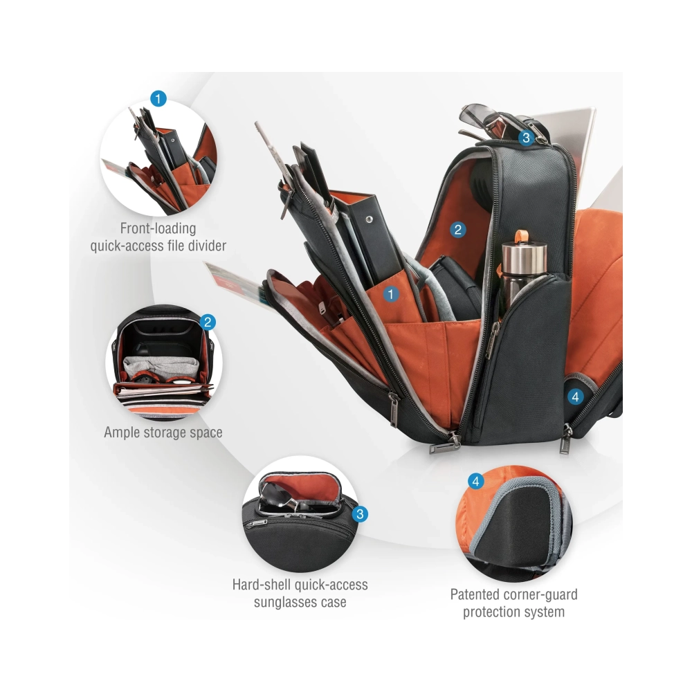 everki versa 2 backpack 358 cm 141 shoulder strap 164 kg black