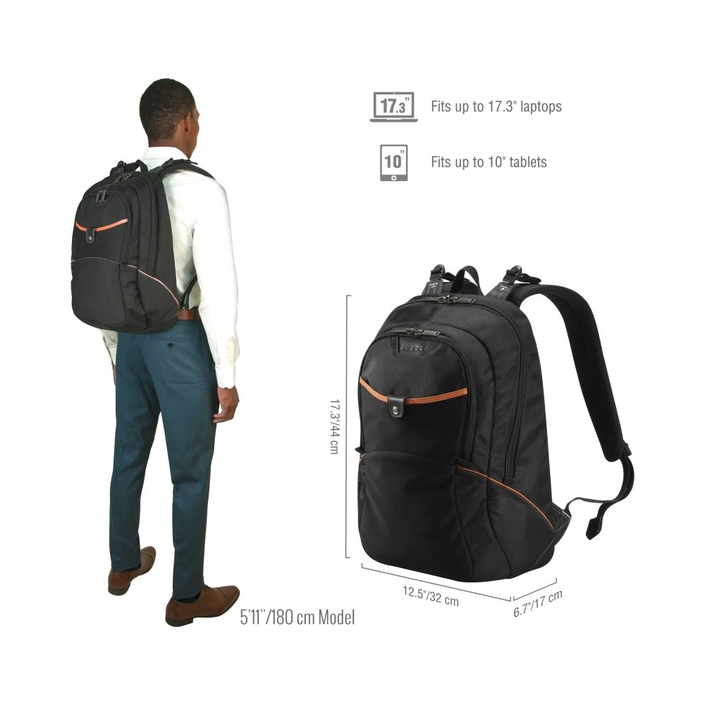 everki ekp129 backpack case 439 cm 173 11 kg black