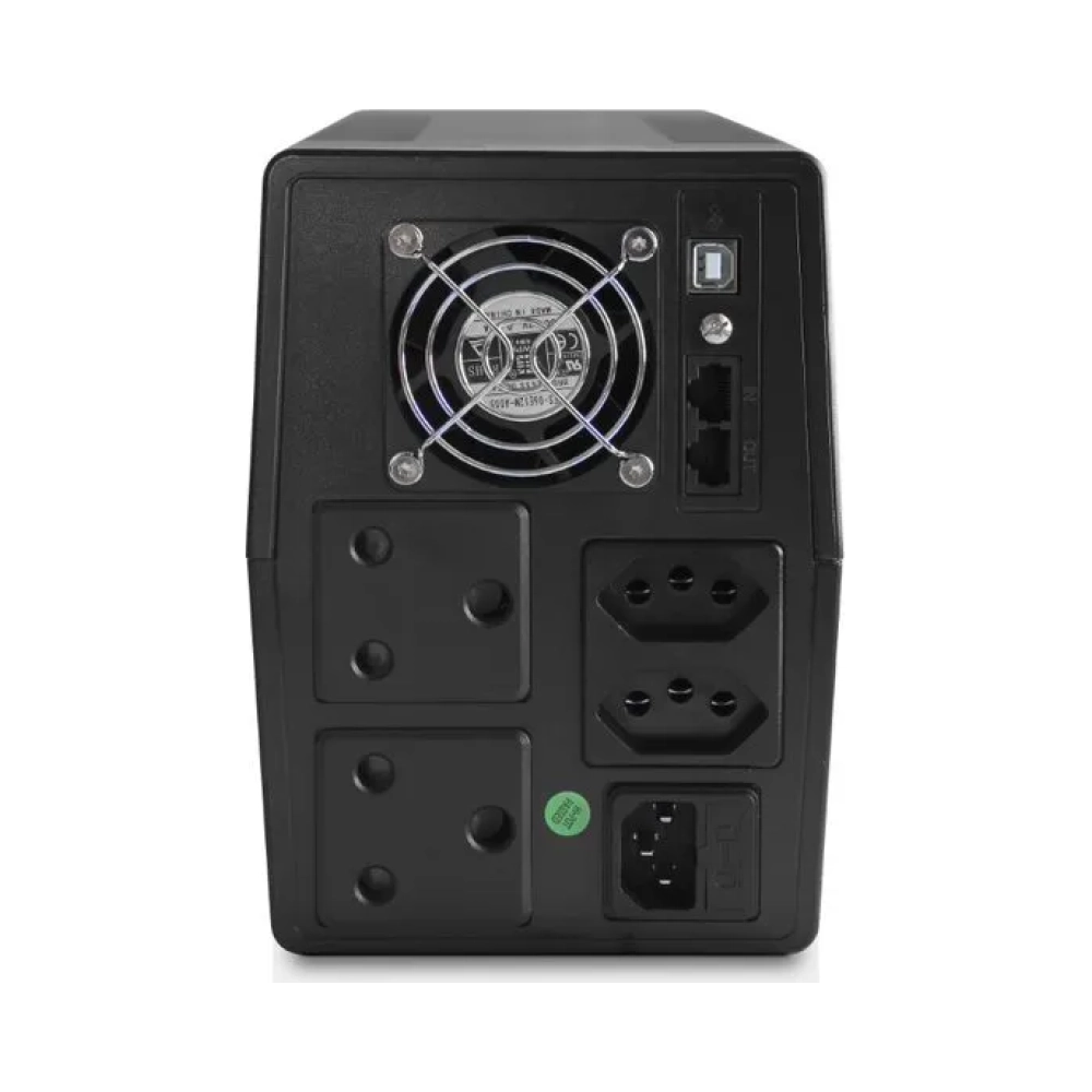 rct 2000vas line interactive ups 1200w led display 1 x usb comm portplus 2x sa wall socket