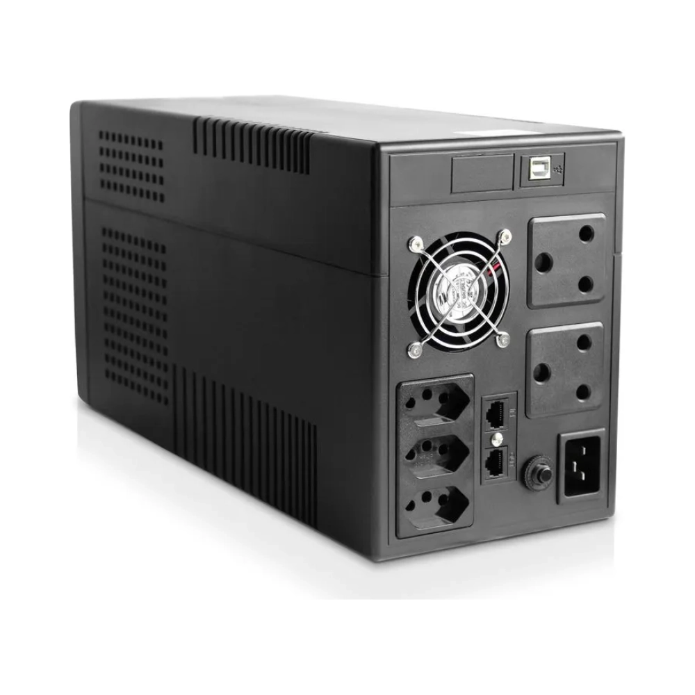 rct 2400vas line interactive ups 1440w led indicators 1 x usb comm port 2x sa wall 3 x new sa socket