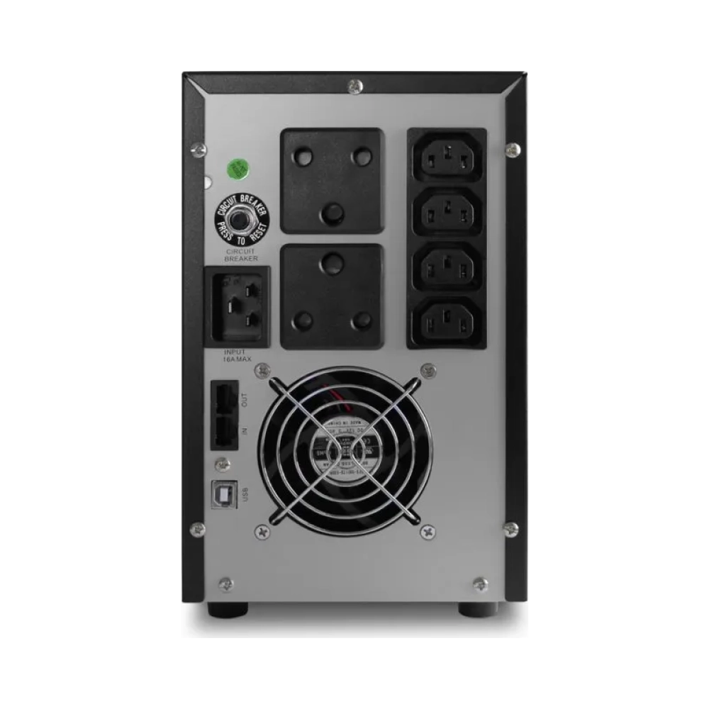 rct 3000vas line interactive ups 1800w led display
