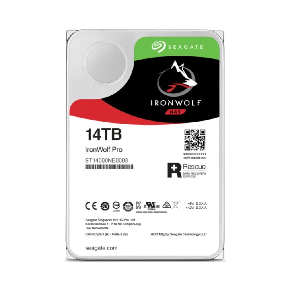 seagate ironwolf pro st14000nt001 35 14000 gb 7200 rpm