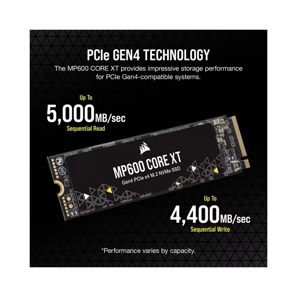 corsair mp600 core xt 2000 gb m2 5000 mbs