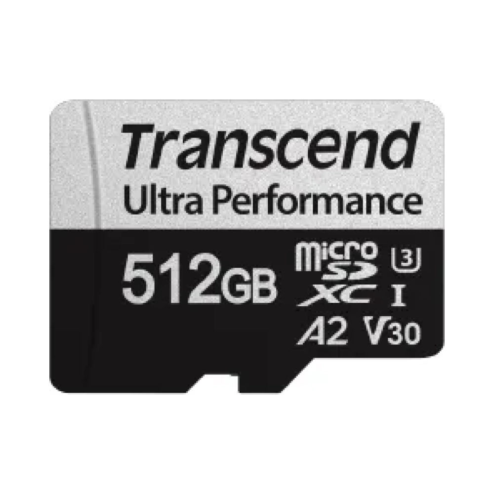 transcend usd340s 512 gb microsdxc class 10 uhs i 160 mbs 125 mbs
