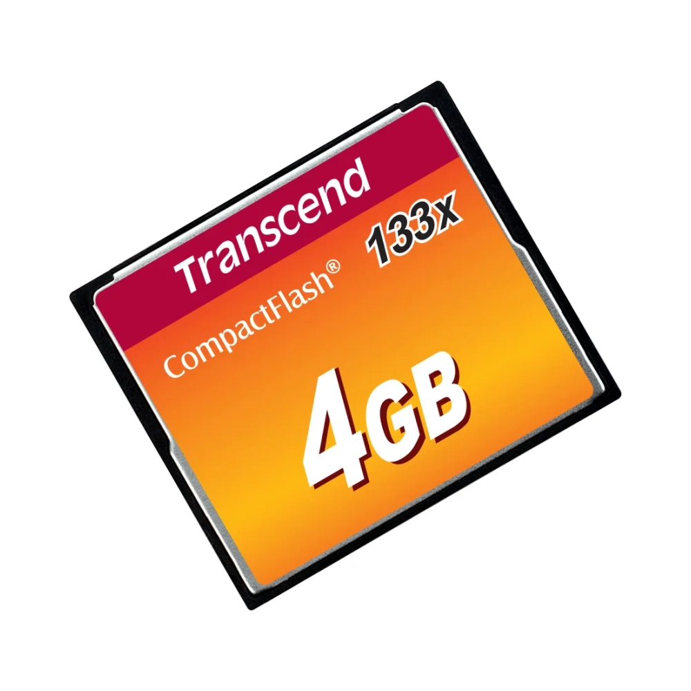 transcend ts4gcf133 4 gb compactflash mlc 50 mbs 20 mbs black