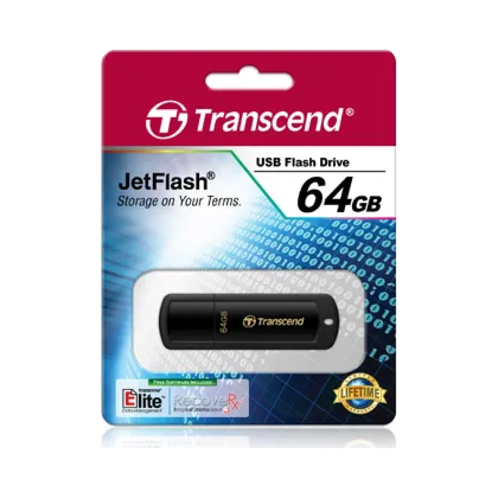 transcend jetflash jetflash 350 64gb 64 gb usb type a 20 cap 85 g black