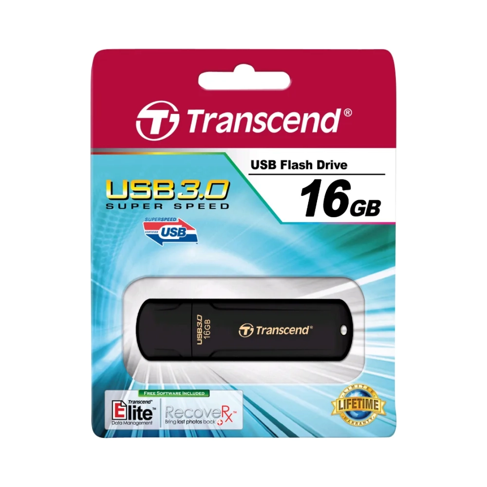 transcend jetflash jetflash 700 16gb 16 gb usb type a 32 gen 1 31 gen 1 cap 85 g black