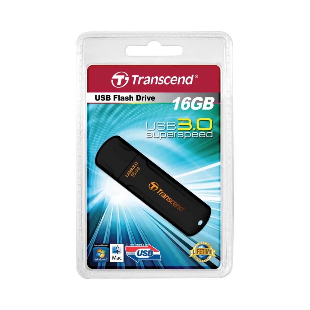 transcend jetflash jetflash 700 16gb 16 gb usb type a 32 gen 1 31 gen 1 cap 85 g black