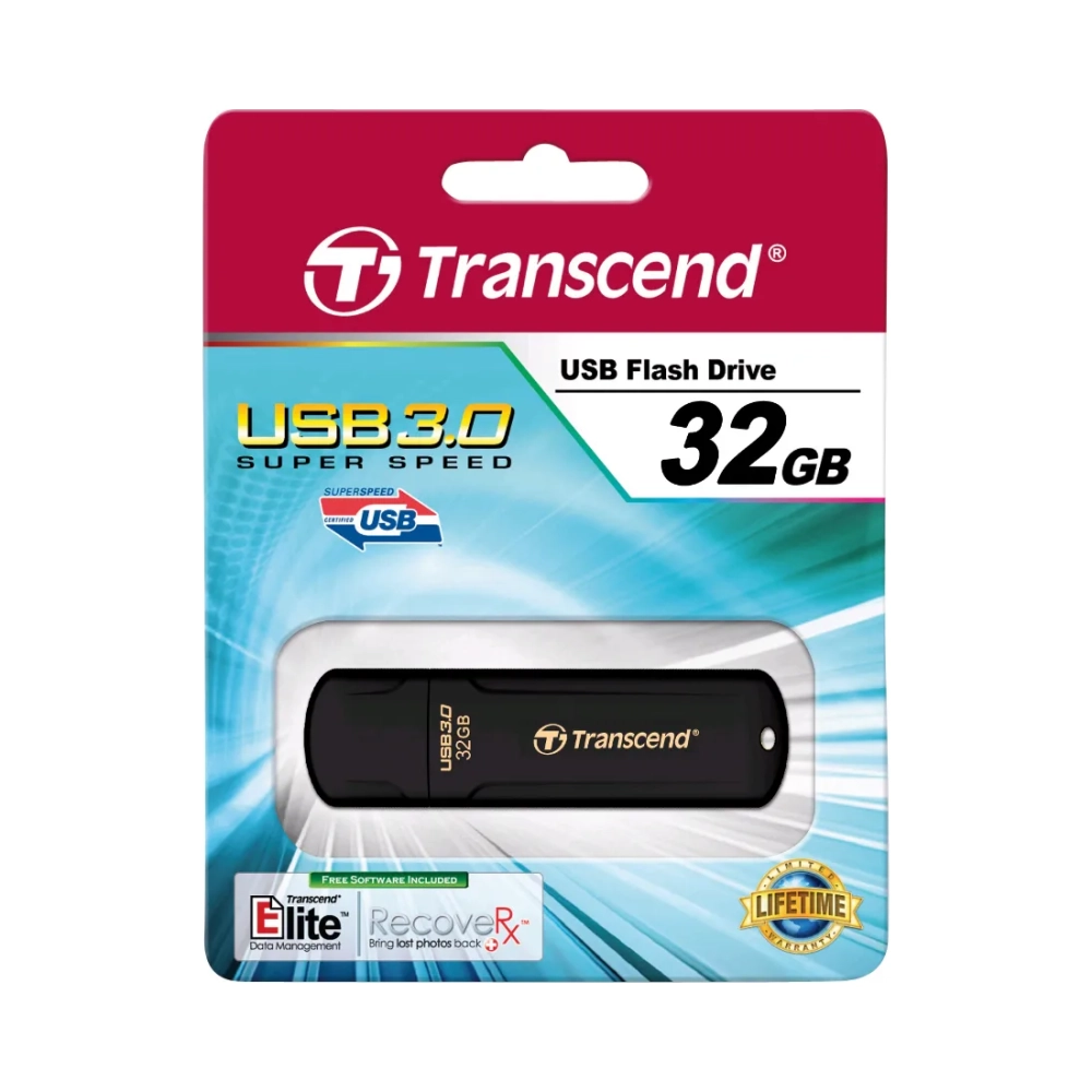 transcend jetflash elite jetflash 700 32gb 32 gb usb type a 32 gen 1 31 gen 1 85 g black