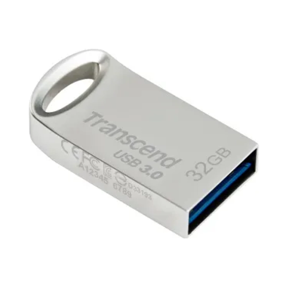 transcend jetflash 710 32gb 32 gb usb type a 32 gen 1 31 gen 1 capless 33 g silver