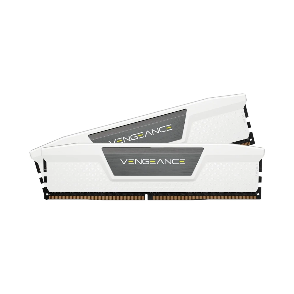 corsair vengeance 32 gb 2 x 16 gb ddr5 6000 mhz 288 pin dimm white