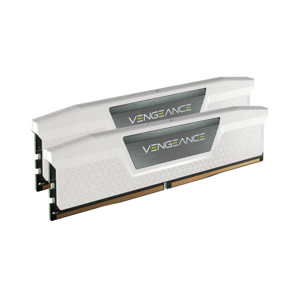 corsair vengeance 32 gb 2 x 16 gb ddr5 6000 mhz 288 pin dimm white