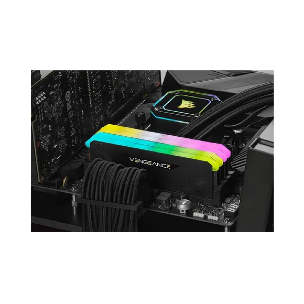 corsair vengeance cmg8gx4m1e3200c16 8 gb 1 x 8 gb ddr4 3200 mhz 288 pin dimm black