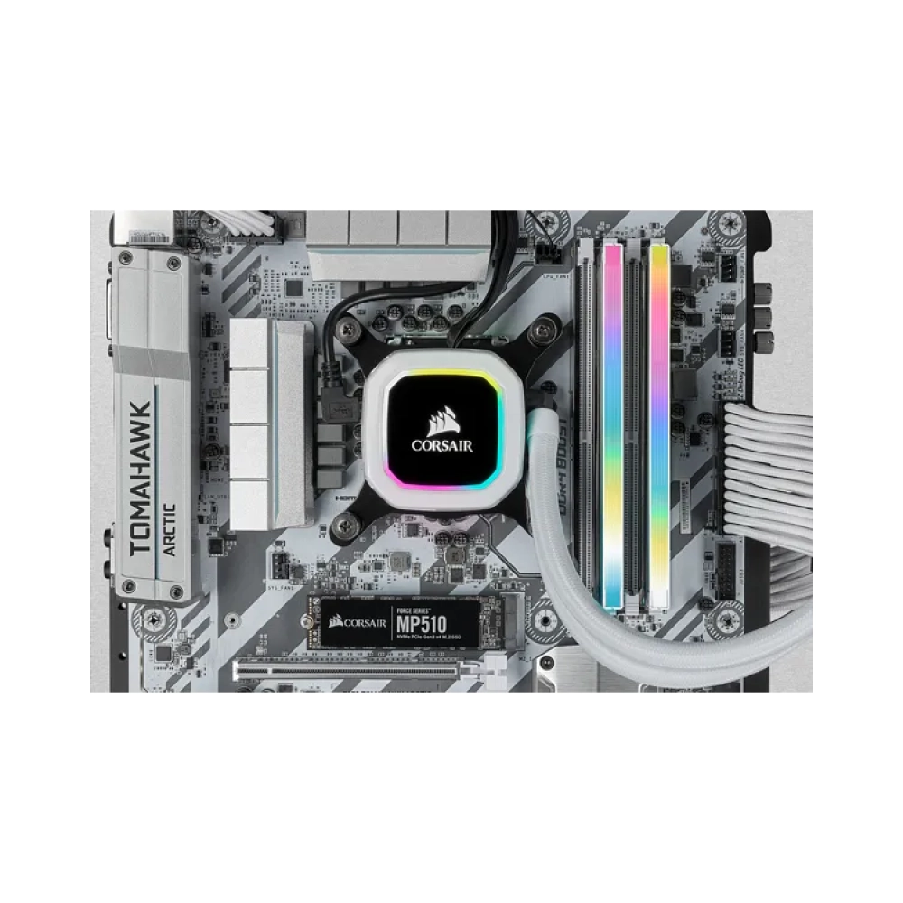 corsair vengeance cmh16gx4m2e3200c16w 16 gb 2 x 8 gb ddr4 3200 mhz
