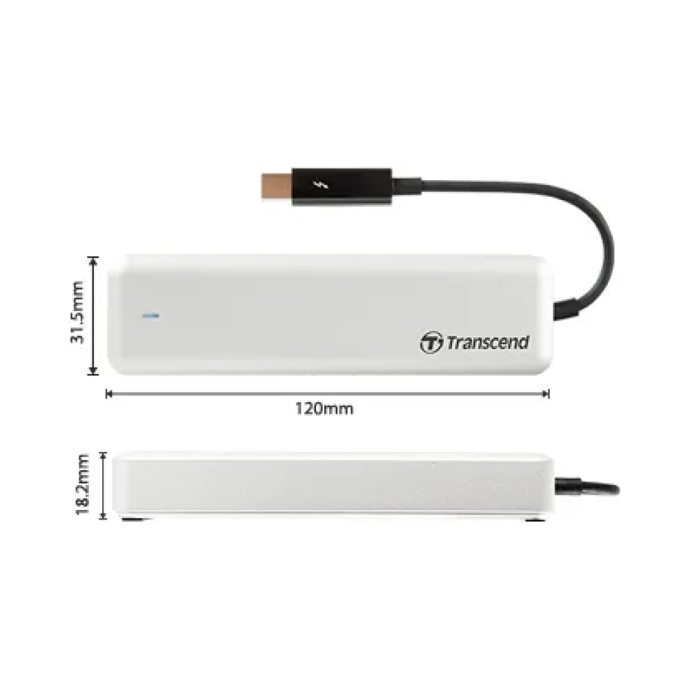 transcend jetdrive 855 960gb 960 gb 1600 mbs 10 gbits silver