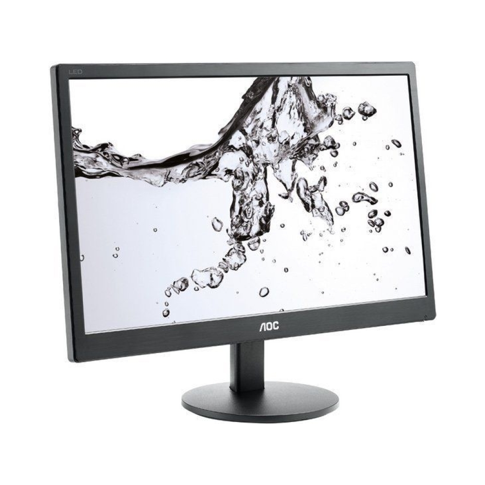 aoc e970swn monitor 185 inch tn hd 1366x768 internal power supply vga only no hdmi ves