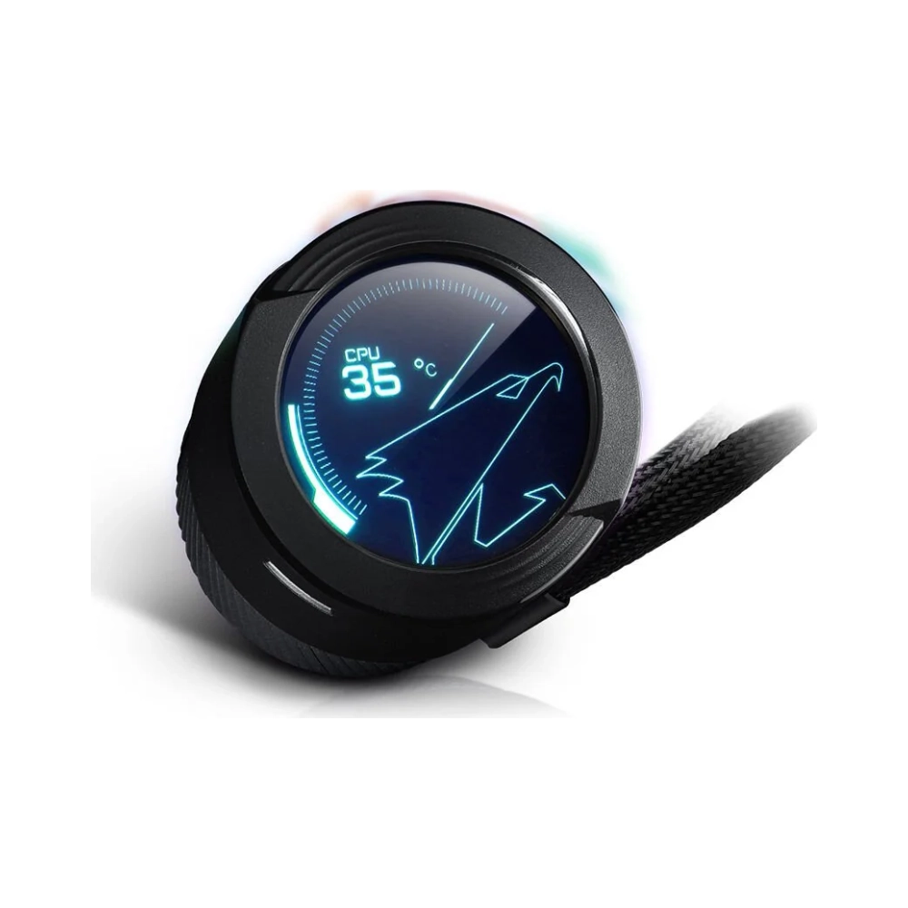 240mm radiator aorus liquid cooler 240 with lcd display support mp4gifjpg 682060 x 60mm full