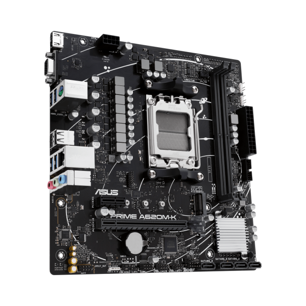 matx a620 chipset amd socket am5 for amd ryzen8482 7000 series desktop processors memory 2 x