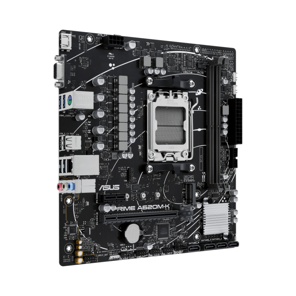 matx a620 chipset amd socket am5 for amd ryzen8482 7000 series desktop processors memory 2 x