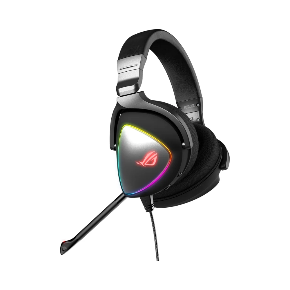 black usb connector rgb asus rog delta headset 32 ohms usb usb c sensitivity 40 d